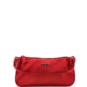 Prada Small Pochette Shoulder Bag Tessuto